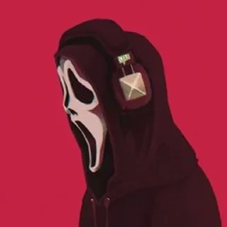 💀 emoji GHOST MASK @MEMEINTHEWORLD Telegram sticker 15 of 52