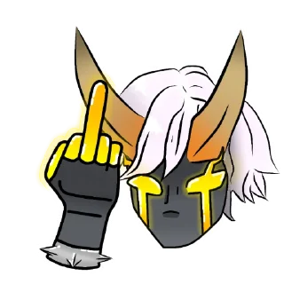 🖕 emoji Супер сас Telegram sticker 5 of 17