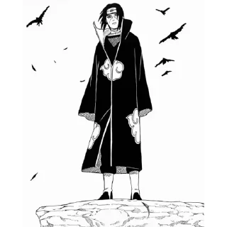 😎 emoji Itachi Uchiha Telegram sticker 21 of 120