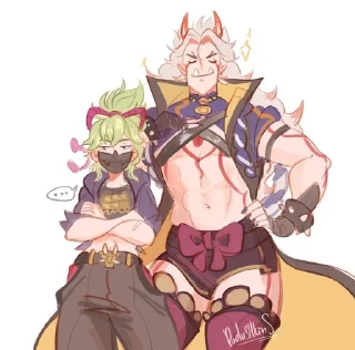 🌟 emoji Типа смешной геншин by @gihsrs Telegram sticker 5 of 28