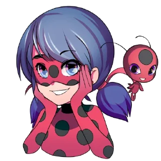 Sticker from Ladybug