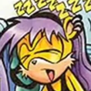 😴 emoji Mina mongoose by (@sonic_the_hednehog) Telegram sticker 22 of 50