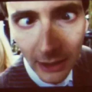 🤪 emoji David Tennant💓 Telegram sticker 21 of 34