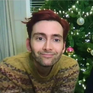 🫶 emoji ¡ david tennant ! Telegram sticker 6 of 40