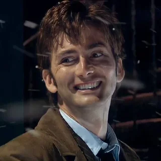 ☺️ emoji David Tennant💓 Telegram sticker 13 of 34