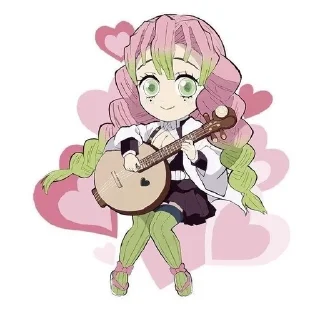 🌟 emoji Митсури x Шинобу Telegram sticker 19 of 49