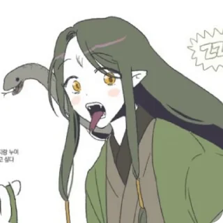 😛 emoji @kamelpack69 | Чжучжи Лан | Telegram sticker 15 of 65