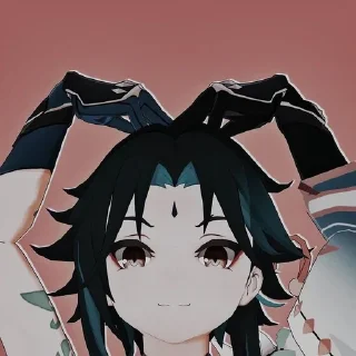 💓 emoji Xiao love Telegram sticker 12 of 18