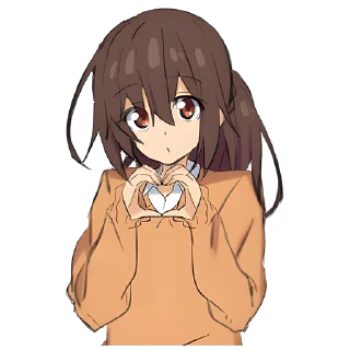 ❤️ emoji Томная-тян 2 @Nyasticks Telegram sticker 18 of 41