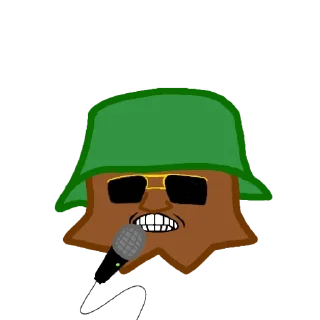 🎤 emoji Дубик Эрни @magicForestDUB Telegram sticker 11 of 12