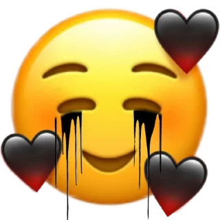 🖤 emoji на случай важных переговоров Telegram sticker 12 of 55
