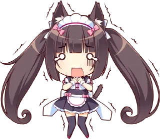 😱 emoji NEKOPARA @W1NTREXX Telegram sticker 22 of 91