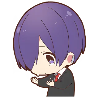 😢 emoji Маленький-кун @nyasticks Telegram sticker 19 of 38
