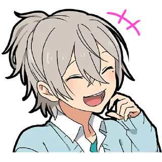 😂 emoji Хаката-кун @Nyasticks Telegram sticker 5 of 41