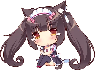 😢 emoji NEKOPARA @W1NTREXX Telegram sticker 11 of 91
