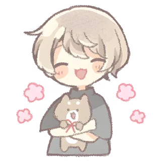 ☺️ emoji Повседневный кун @nyasticks Telegram sticker 7 of 41