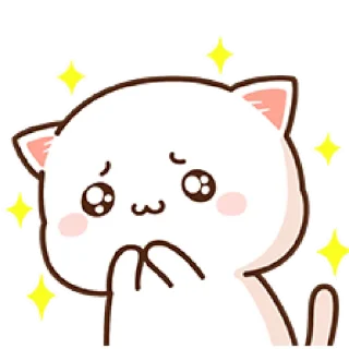 🥺 emoji all @mochipeachcats stickers 1-2 Telegram sticker 1 of 12