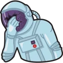 😑 emoji Facepalm Stickers by Gudim Telegram sticker 8 of 23