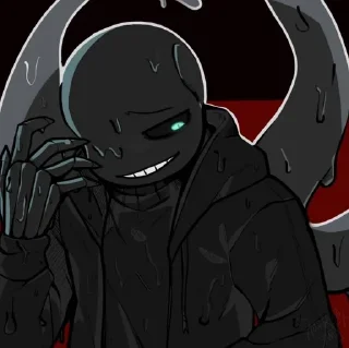🌟 emoji Nightmare Sans Telegram sticker 18 of 39