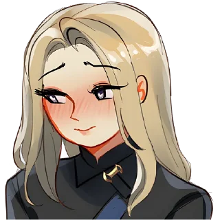 😌 emoji Сэм Сэмми @Nyasticks Telegram sticker 6 of 17