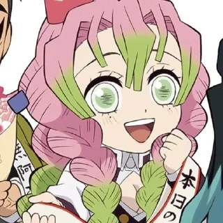 🌟 emoji 「 Mitsuri Kanroji.  :: Kny Telegram sticker 13 of 22