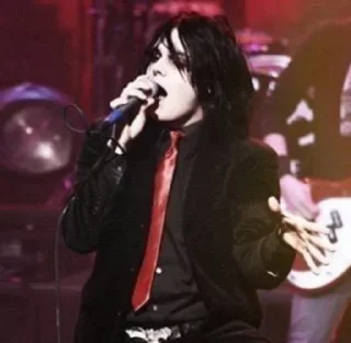 🌟 emoji >_< | |Gerard Way| | >_< @sash Telegram sticker 9 of 104
