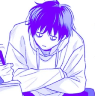 💙 emoji 'Сладкий писк омеги' Telegram sticker 17 of 45
