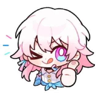 👍 emoji March 7th Telegram sticker 15 of 30