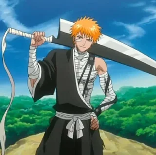 🌟 emoji Ichigo. | by: @arolinrstickers Telegram sticker 10 of 50