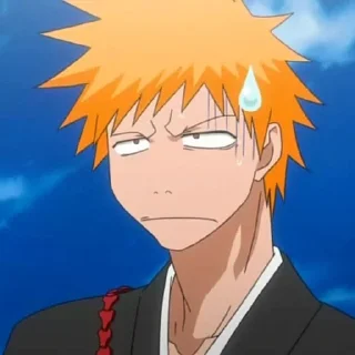 🌟 emoji Ichigo. | by: @arolinrstickers Telegram sticker 16 of 50