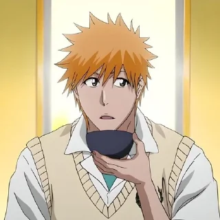 🌟 emoji Ichigo. | by: @arolinrstickers Telegram sticker 17 of 50