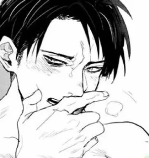 🥵 emoji ааахх леви Telegram sticker 22 of 25