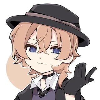 😌 emoji Animepak Telegram sticker 9 of 120