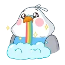 🤩 emoji Голубой Птенчик (@TgSticker) Telegram sticker 18 of 48