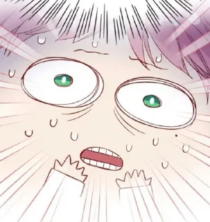 😱 emoji Wang Yi 💓 Telegram sticker 14 of 27