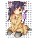 😩 emoji Tomoko Kuroki (@topwaifu) Telegram sticker 6 of 20