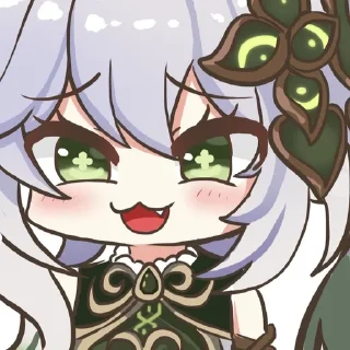 😜 emoji Nahida Telegram sticker 11 of 29