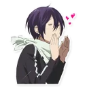 😘 emoji Noragami Telegram sticker 18 of 50
