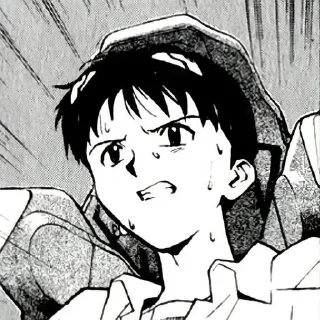 🌑 emoji evangelion manga by @iamkilka Telegram sticker 4 of 57
