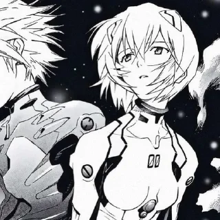 🌑 emoji evangelion manga by @iamkilka Telegram sticker 14 of 57