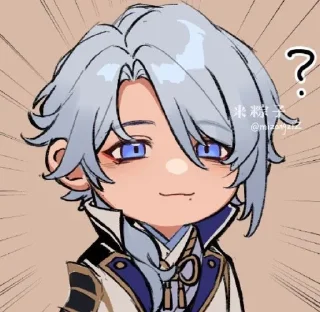 🌟 emoji аято#2@stickers_oma Telegram sticker 5 of 120