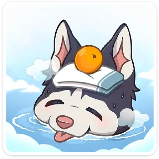 🐺 emoji Лаки от @TgSticker Telegram sticker 13 of 49