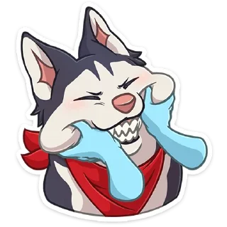 🐺 emoji Лаки от @TgSticker Telegram sticker 17 of 49