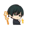 🤩 emoji Rin itoshi @Serebrealstik( @Darkhote ) @TgEmodziBot Telegram sticker 21 of 100