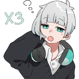 Sticker from Мио кун @tg_sticks