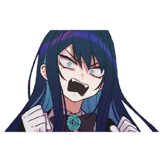 🤬 emoji ADO 💙 Telegram sticker 21 of 60