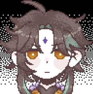 😠 emoji Omori x Genshin Impact Telegram sticker 14 of 44