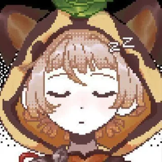 😑 emoji Omori x Genshin Impact Telegram sticker 5 of 44