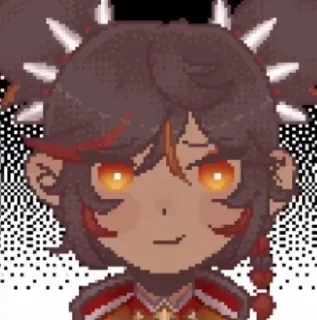 🙂 emoji Omori x Genshin Impact Telegram sticker 19 of 44