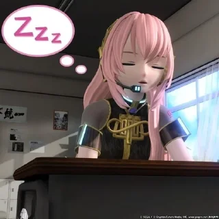 🌟 emoji Megurine Luka :: Telegram sticker 19 of 120